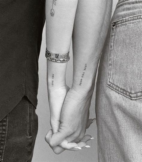 wrist couple tattoos|couples ink tattoos.